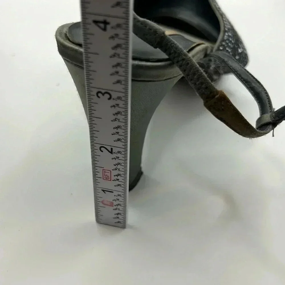 Amanda Smith Vintage open toe 3.5